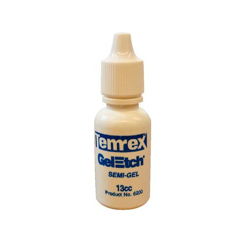 Temrex 6200 Gel-Etch Tooth Enamel Etching Dental Semi Gel 13cc Temrex 6200 Gel-Etch Tooth Enamel Etching Dental Semi Gel 13cc